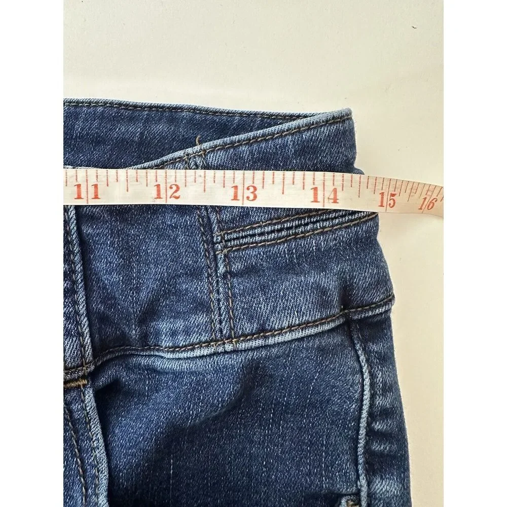 FREE PEOPLE  We the Free  Jeans Women Size 30 Blue‎ Skinny Stretch Classic Boho